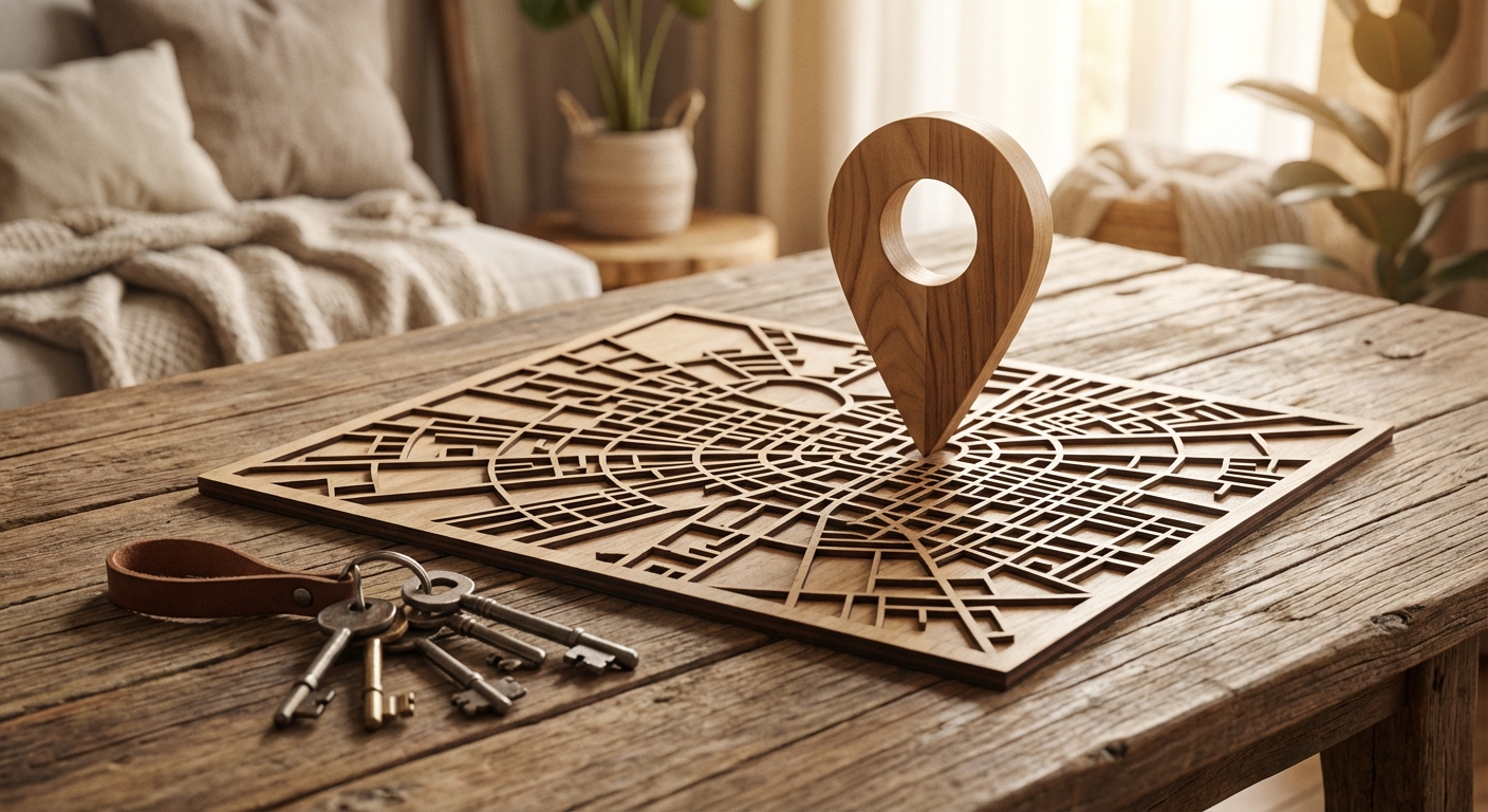 Удобное расположение