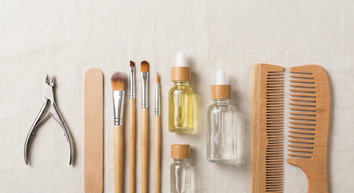 Инструменты для маникюра и ухода за волосами