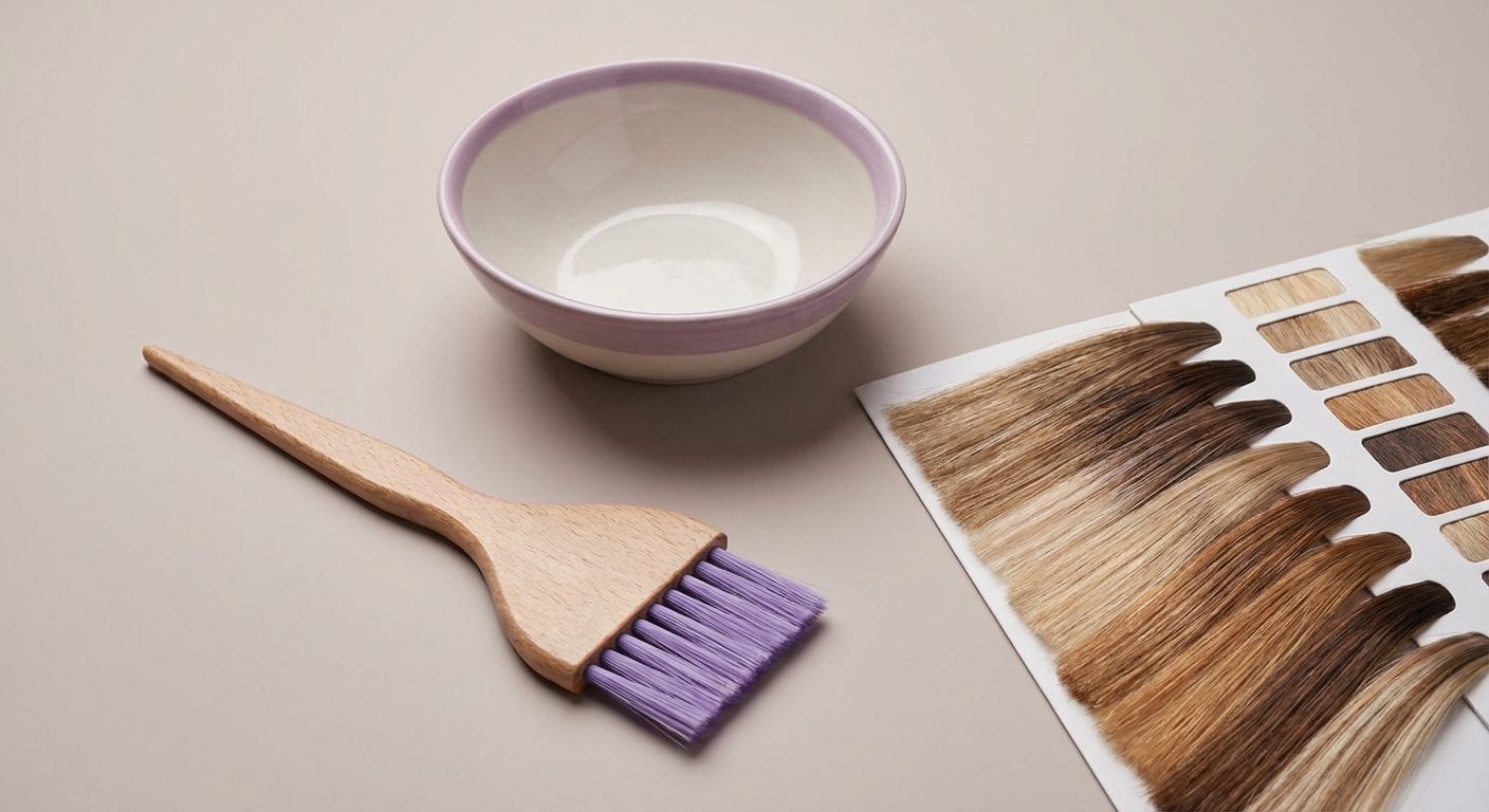 Окрашивания разных техник