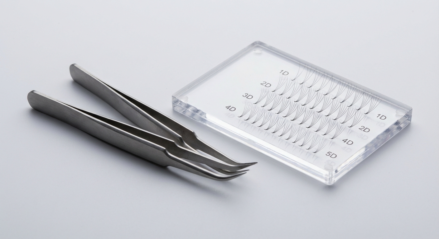Наращивание ресниц 1D–5D