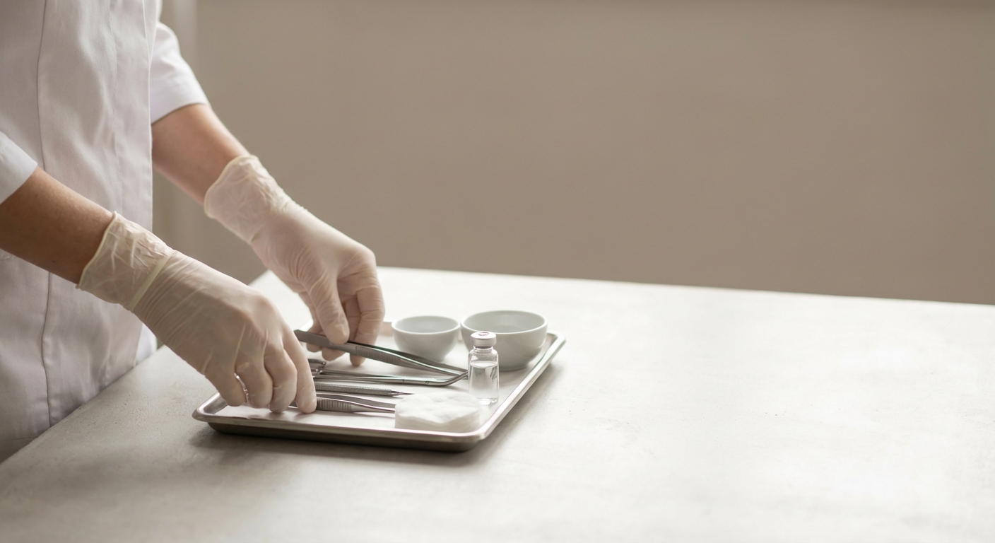 Процесс подготовки к процедуре