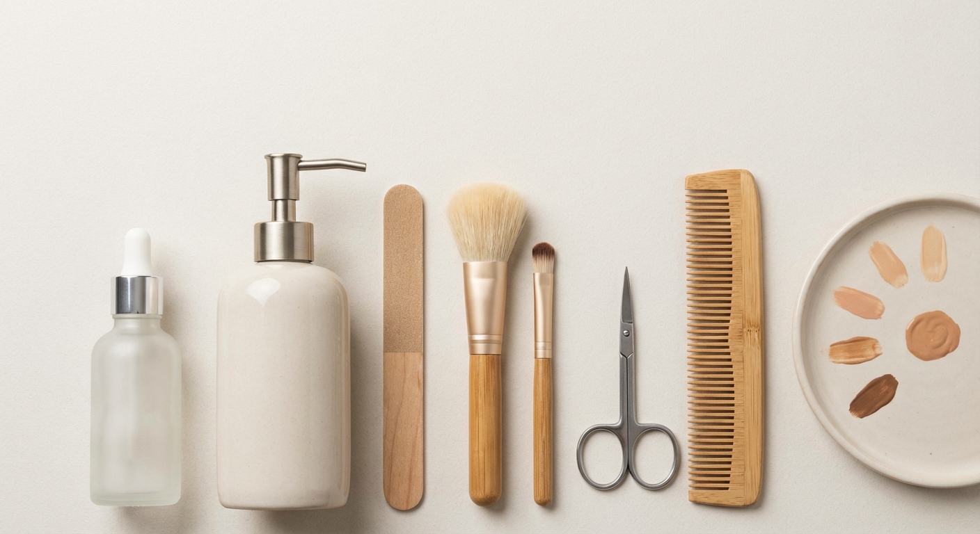 Инструменты и атрибуты бьюти-ухода
