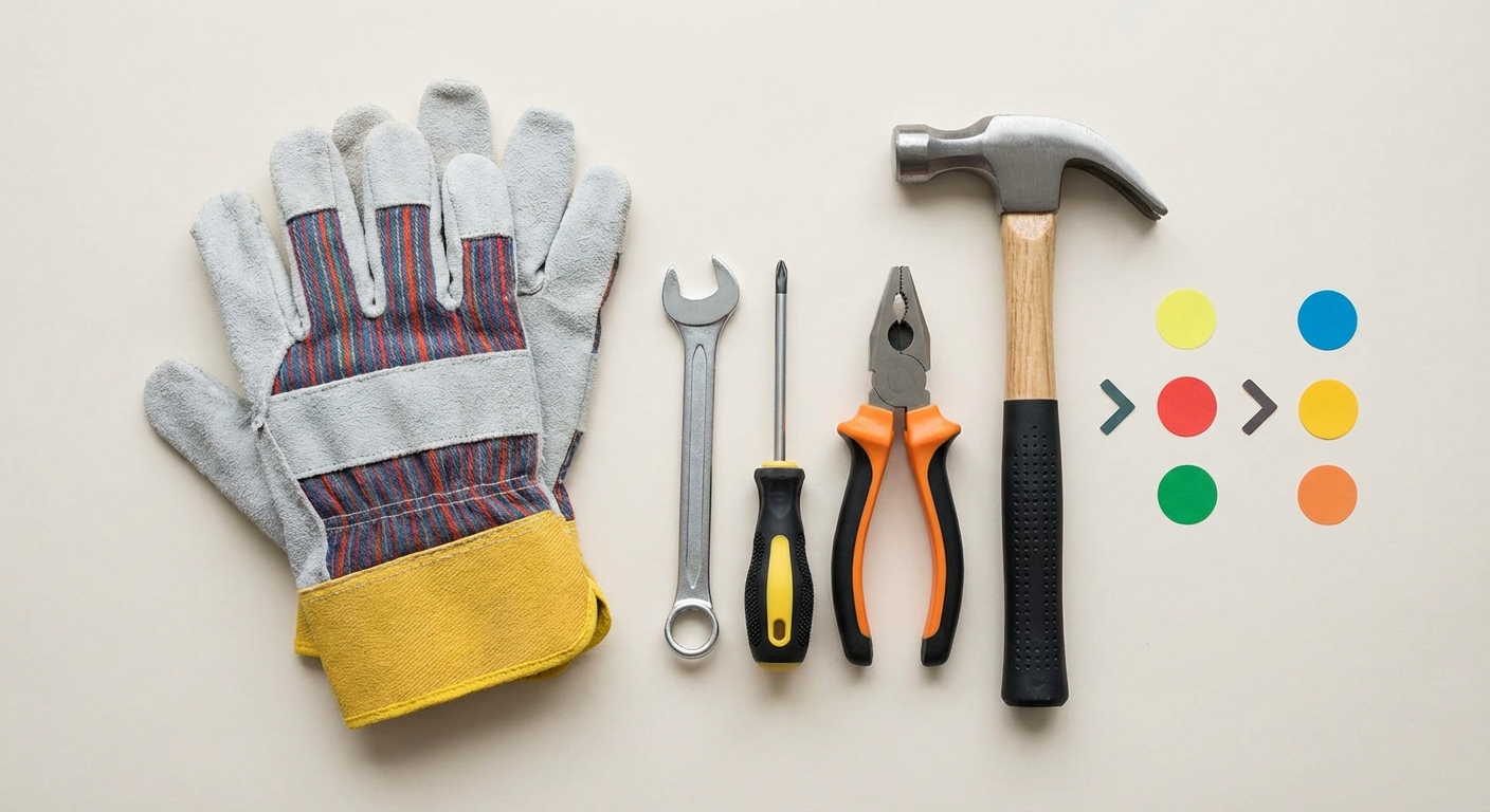 Процесс работы — инструменты