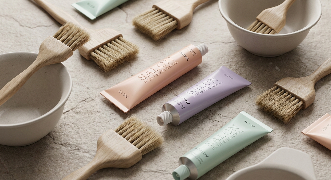 Профессиональное окрашивание волос