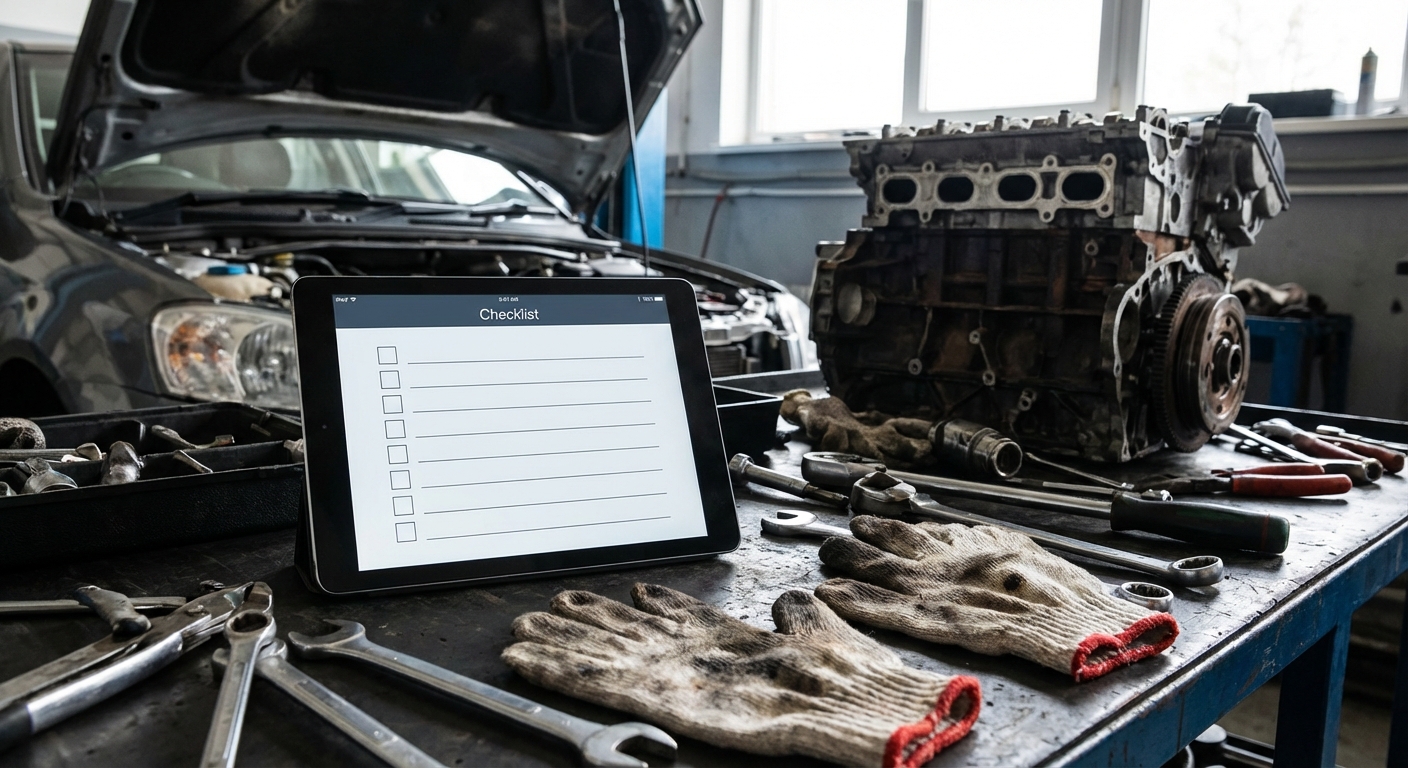 Процесс работы