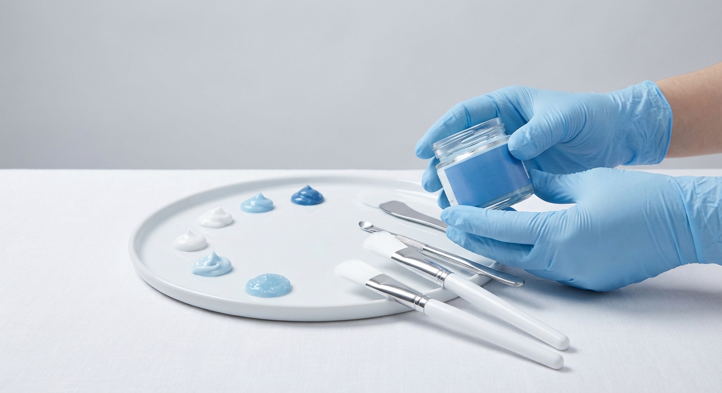 Балаяж на тёмных волосах