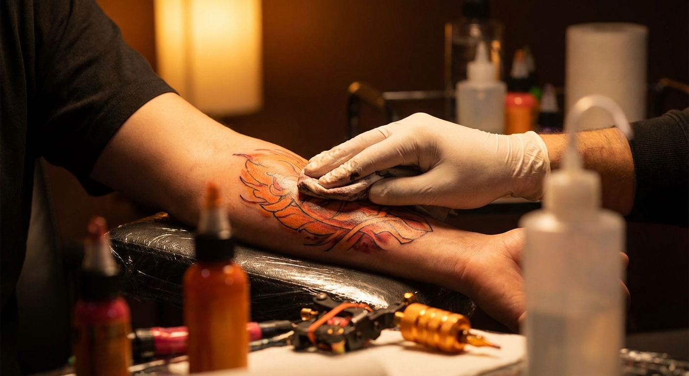 Запись на татуировку