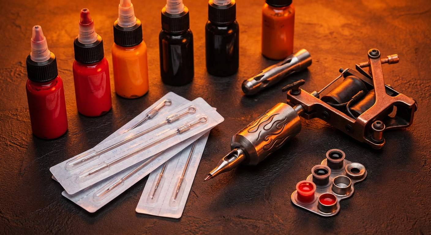 Материалы тату-студии