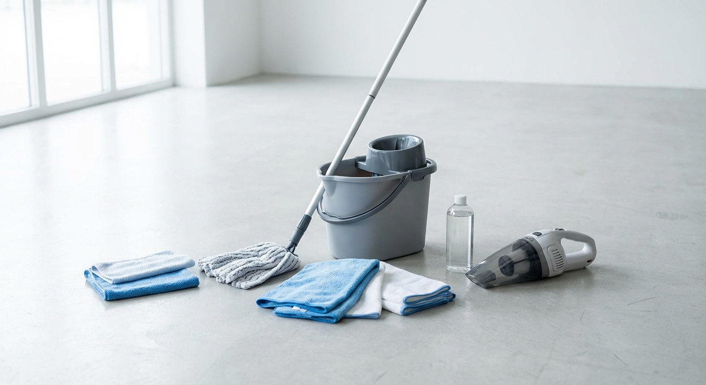 Готовый инвентарь к работе