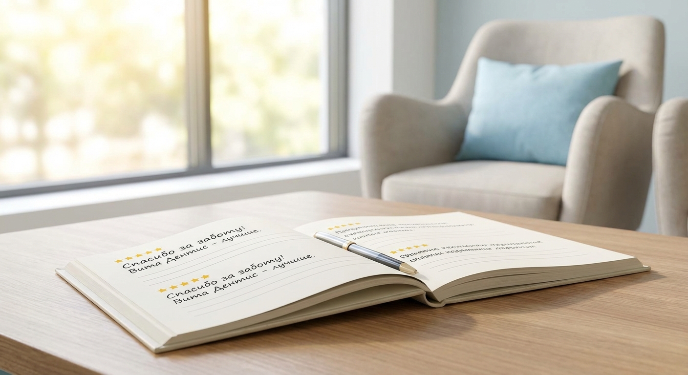 Отзывы пациентов клиники Вита Дентис