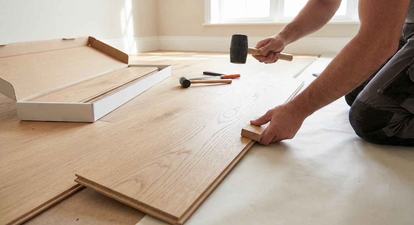 Профессиональный монтаж напольных покрытий